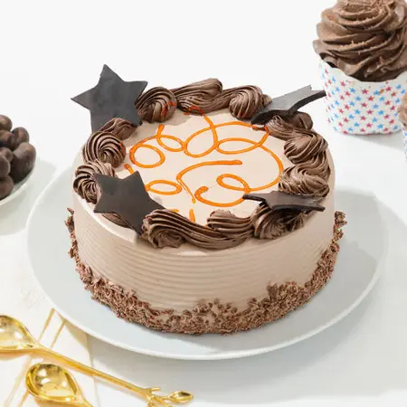 Starry Choco Delight Cake (1 kg)
